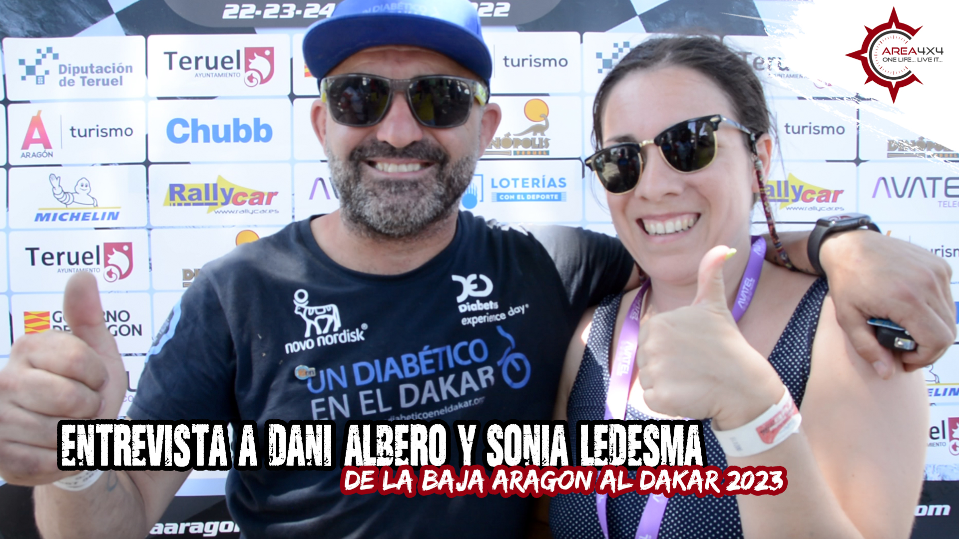 Dani Albero y Sonia Ledesma. De la Baja Aragón al Dakar 2023